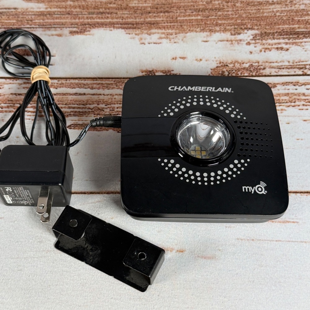 Chamberlain MyQ Smart Garage Hub MYQ-G0301-E Black Wi-Fi Control with Power Cord
